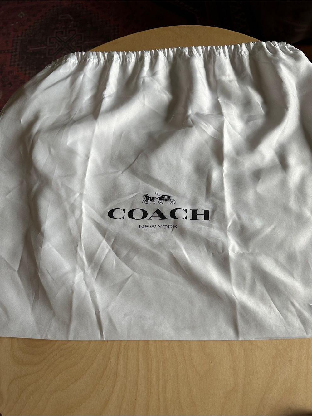 COACH Emma Satchel White & Tan - Picture 7 of 7